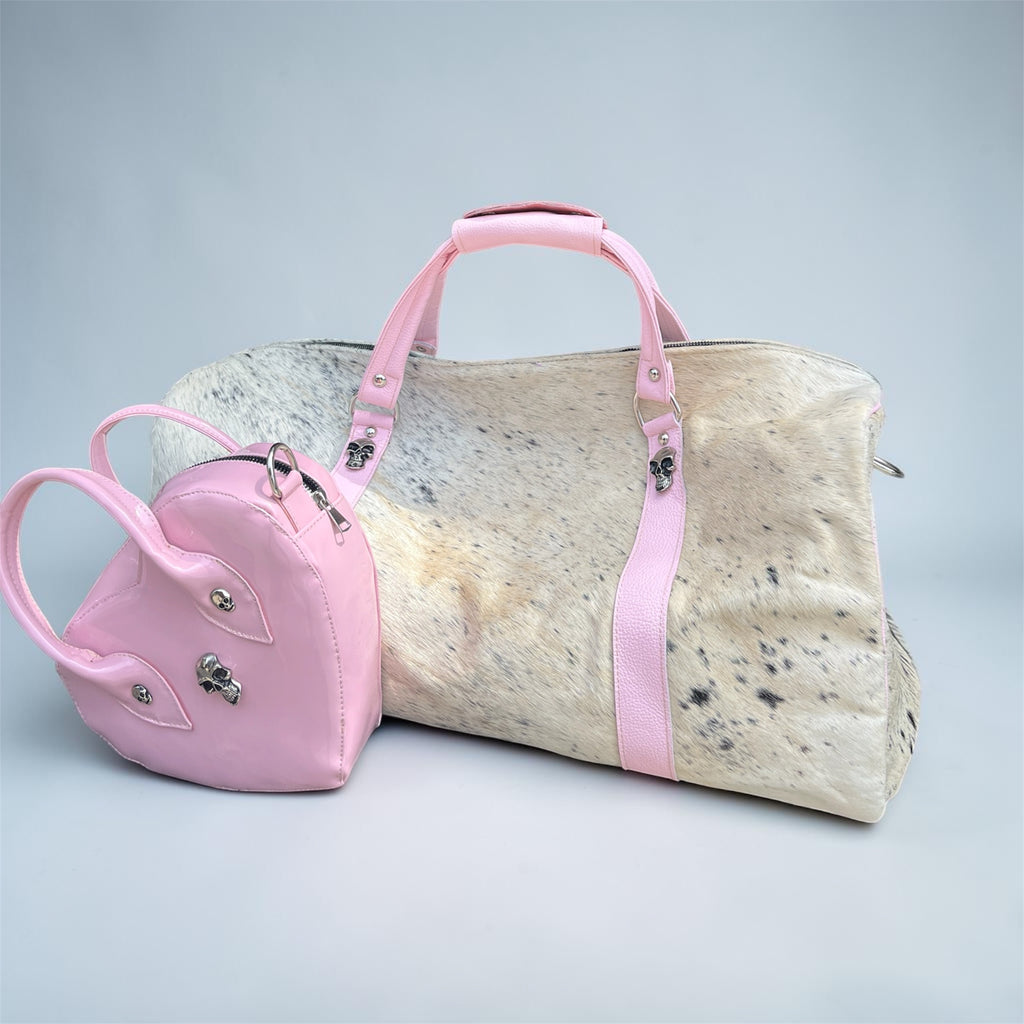 100% Cowhide Duffel Bag