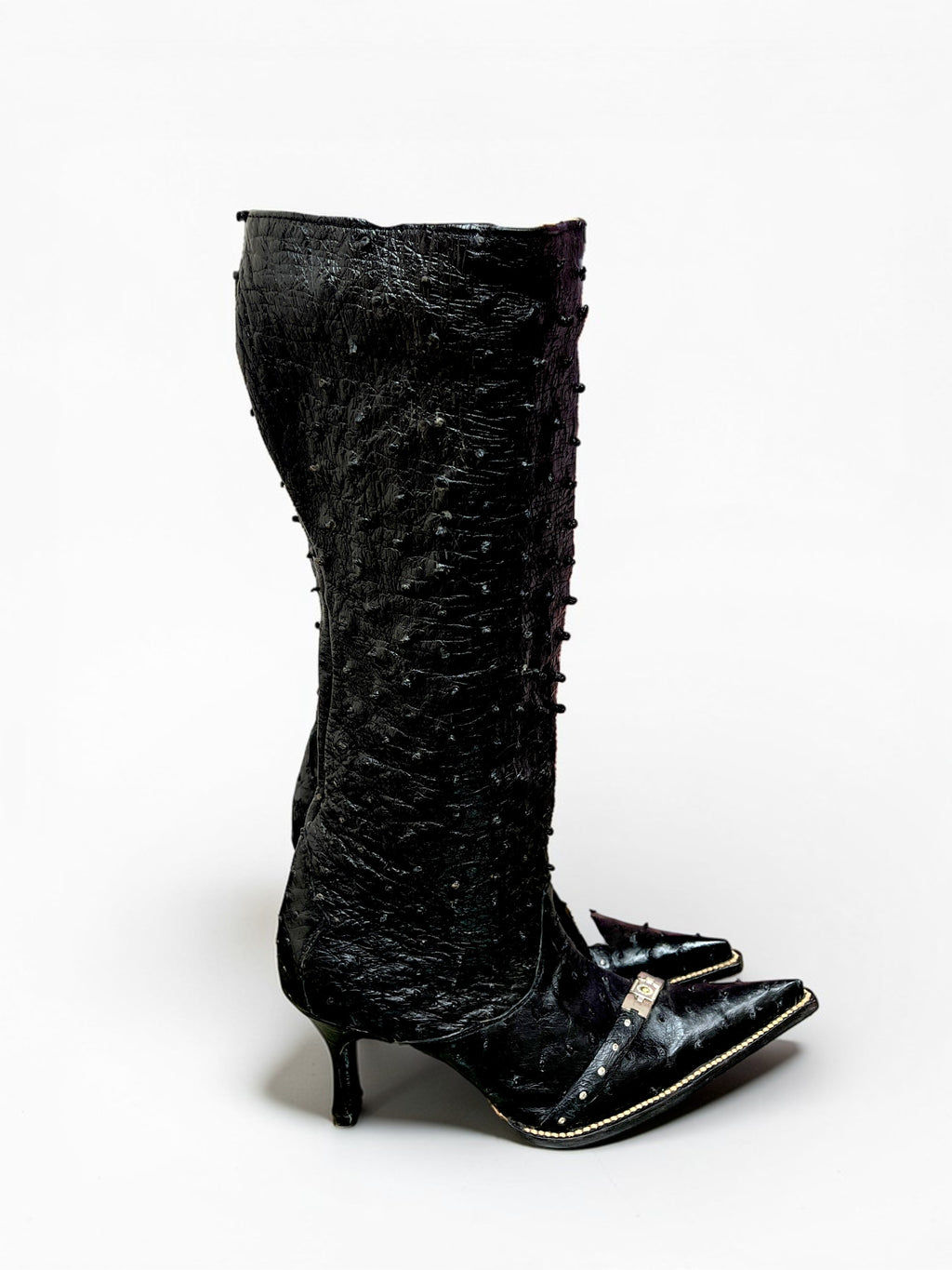 Full Ostrich Boots