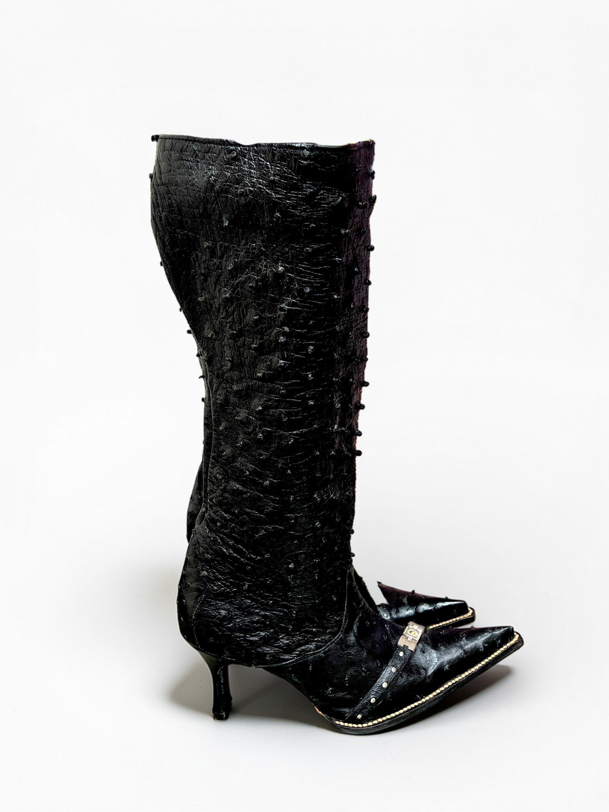 Full Ostrich Boots