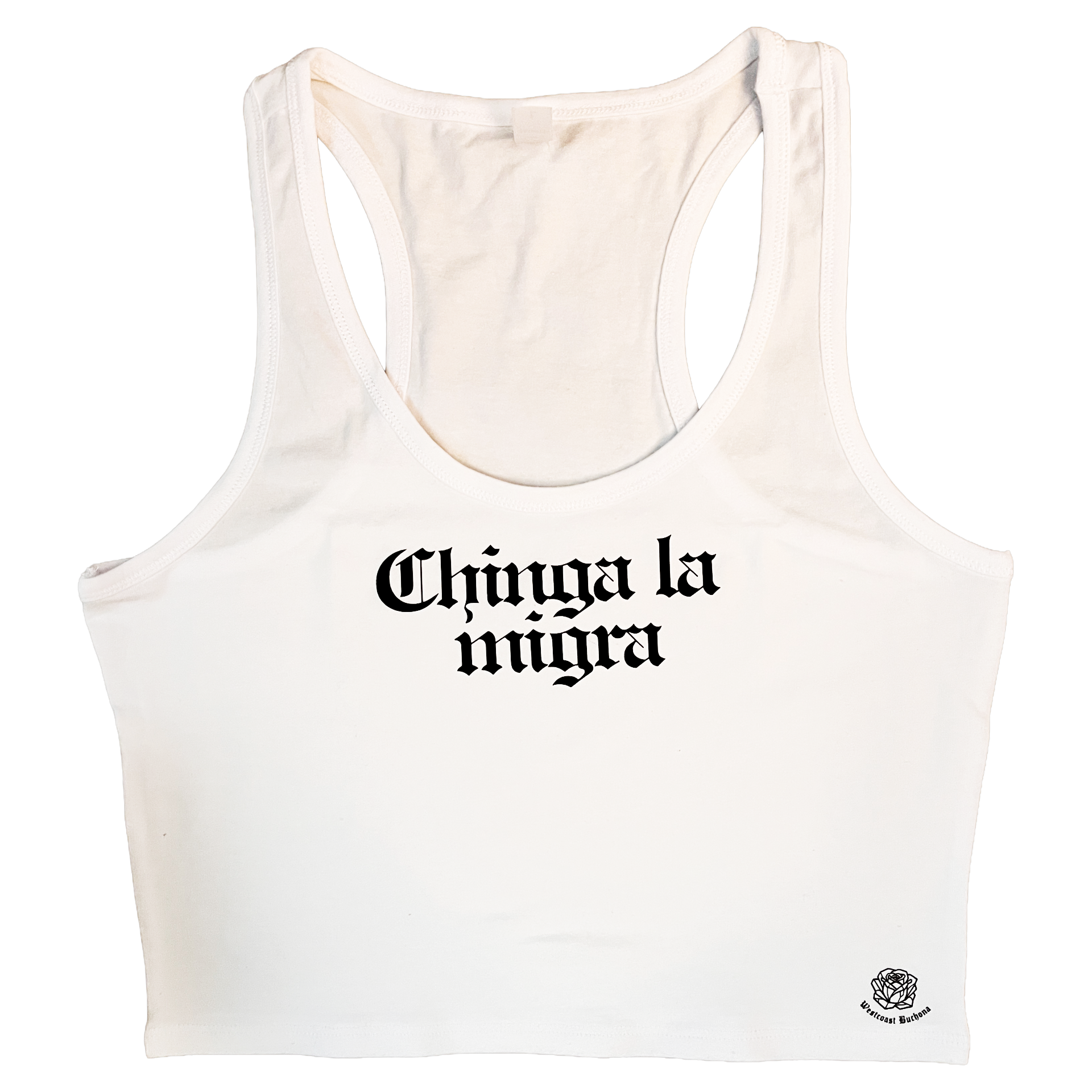 CHNGA LA MIGRA in White